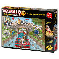 Wasgij Original 33 - Calm on the Canal 1000pc