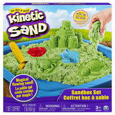 Kinetic Sand Sandbox Green