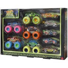 Hot Wheels Monster Trucks Glow in the Dark Collection