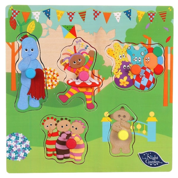 In The Night Garden Wooden Peg Puzzle