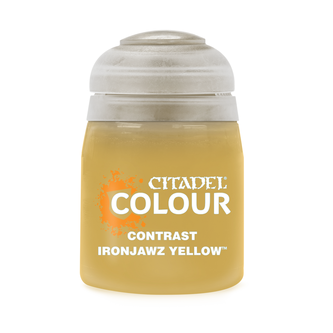 Citadel Paint - Contrast - Ironjawz Yellow 29-52