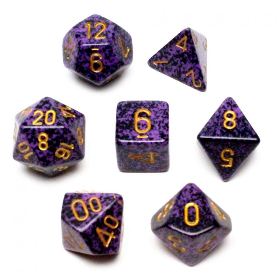 Speckled Hurricane Polyhedral 7 Die Set