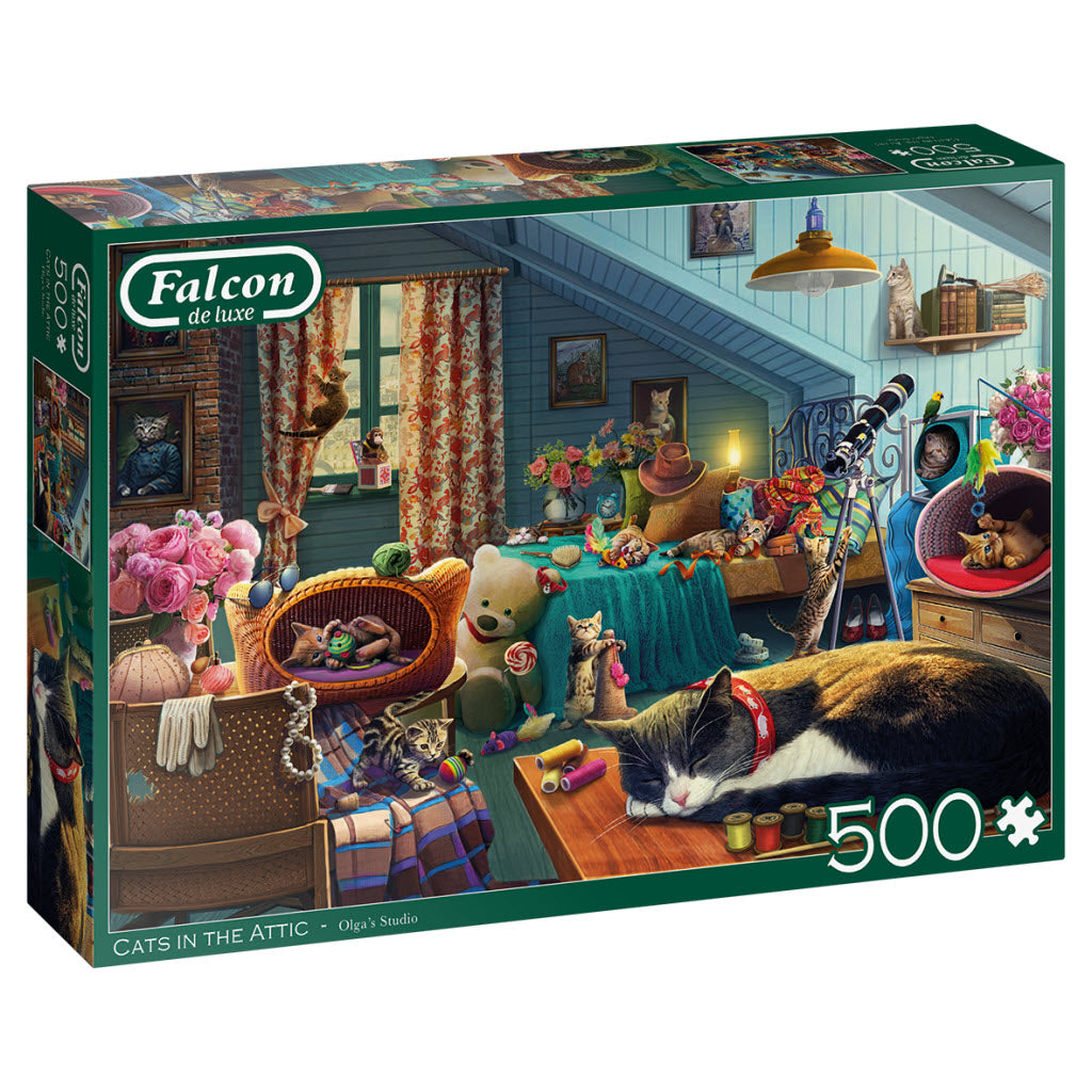 Cats in the Attic 500pc