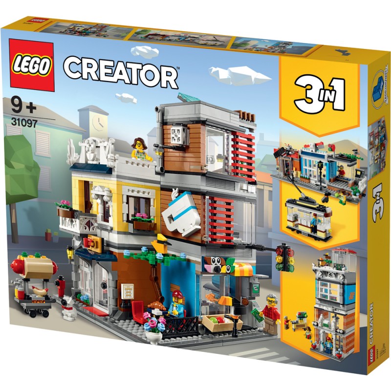 LEGO Creator 31097 Townhouse Pet Shop Cafe