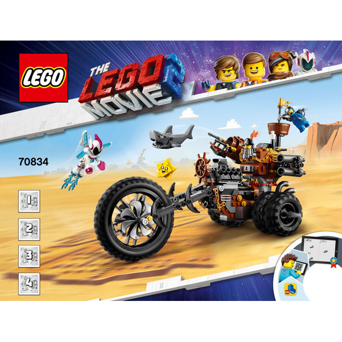 LEGO Movie 70834 MetalBeard's Heavy Metal Motor Trike!