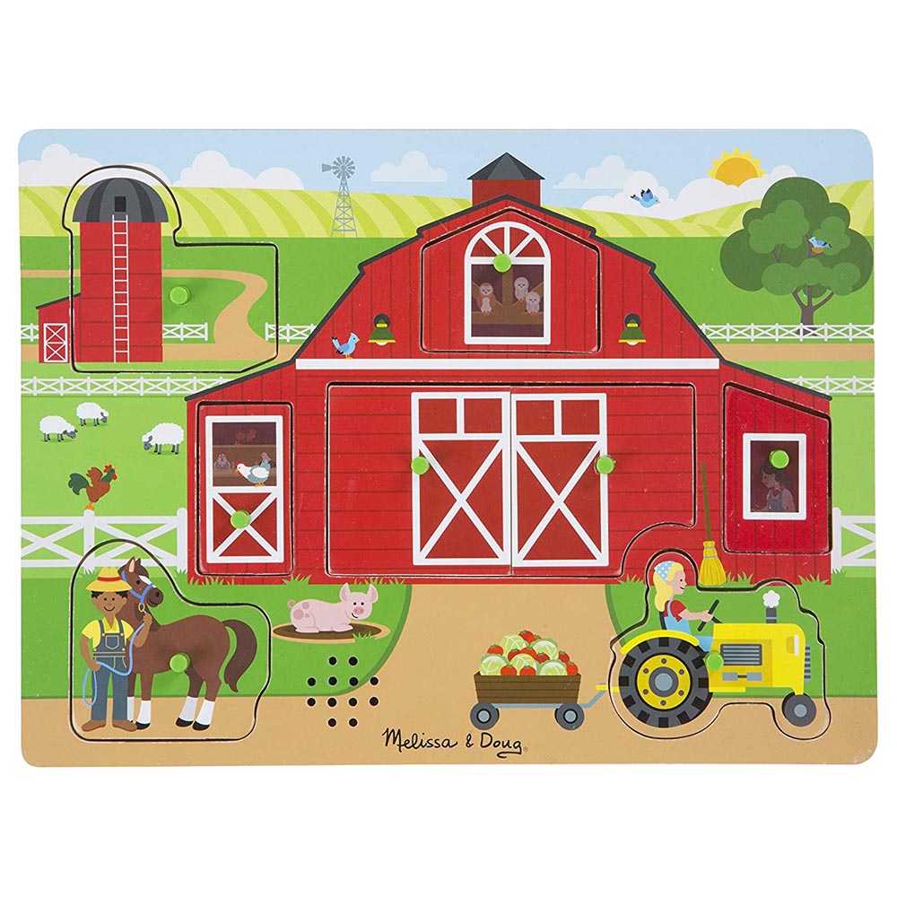 Melissa & Doug Sound Puzzle Farm