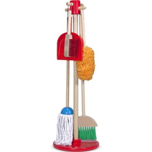 Load image into Gallery viewer, Melissa &amp; Doug Dust! Sweep! Mop! Cleaning Set
