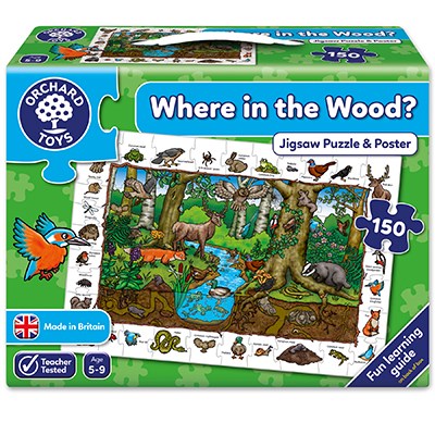 Orchard Where in the Wood? 150pc Puzzle