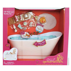 Our Generation - OG Bath and Bubbles Set