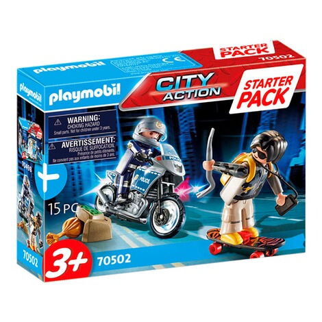 Playmobil City Action 70502 Starter Pack Police Chase