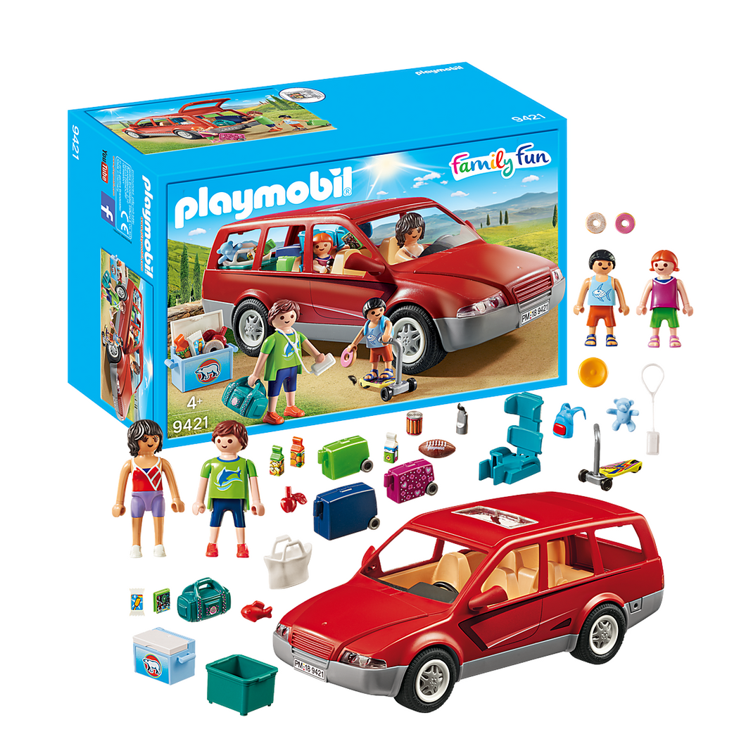 Playmobil Family Fun Playmobil Family Fun 9421 Family Car