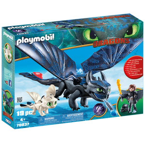 Playmobil Dragons 70037 Hiccup and Toothless with Baby Dragon