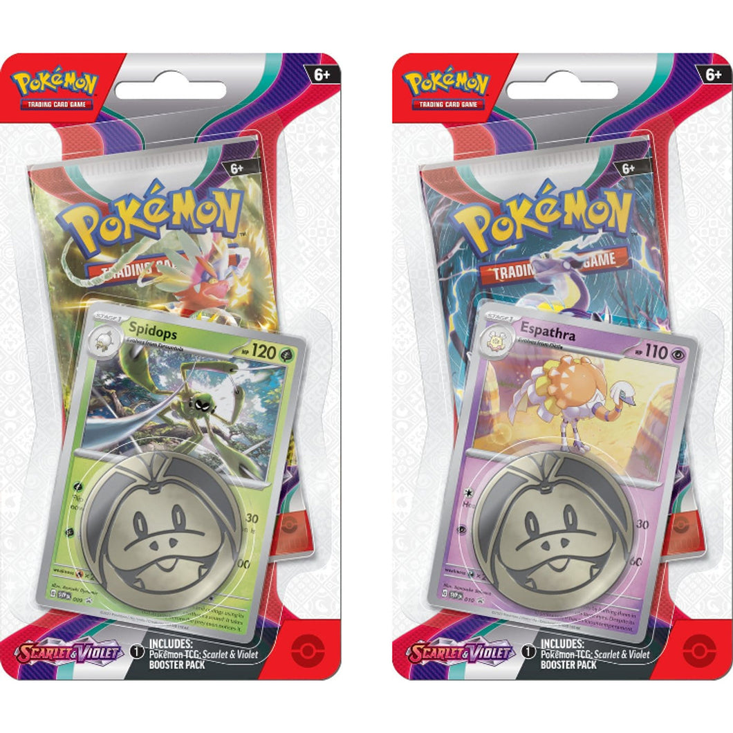 Pokemon TCG Scarlet & Violet Checklane Blister Pack