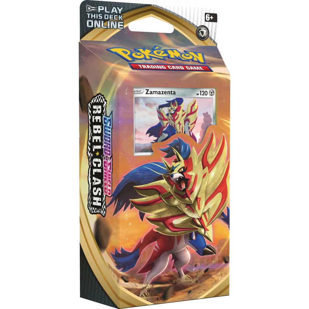 Pokemon Sword and Shield Rebel Clash Theme Deck-  Zamazenta