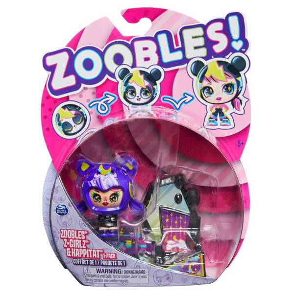 Zoobles Z-Girlz Happitat Style – Bambola Toymaster