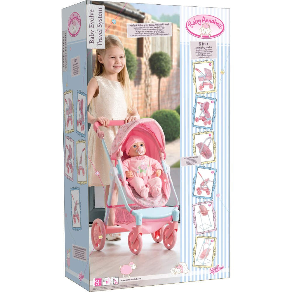 Baby Annabell 6 in 1 Pram Bambola Toymaster