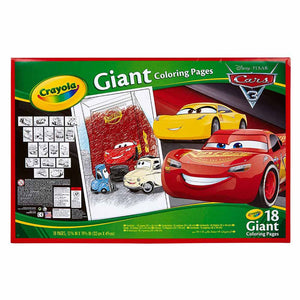 Crayola Cars 3 Giant Colouring Pages