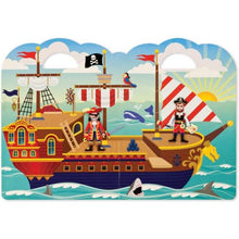 Load image into Gallery viewer, Melissa &amp; Doug Reusable Puffy Stickers - Pirates
