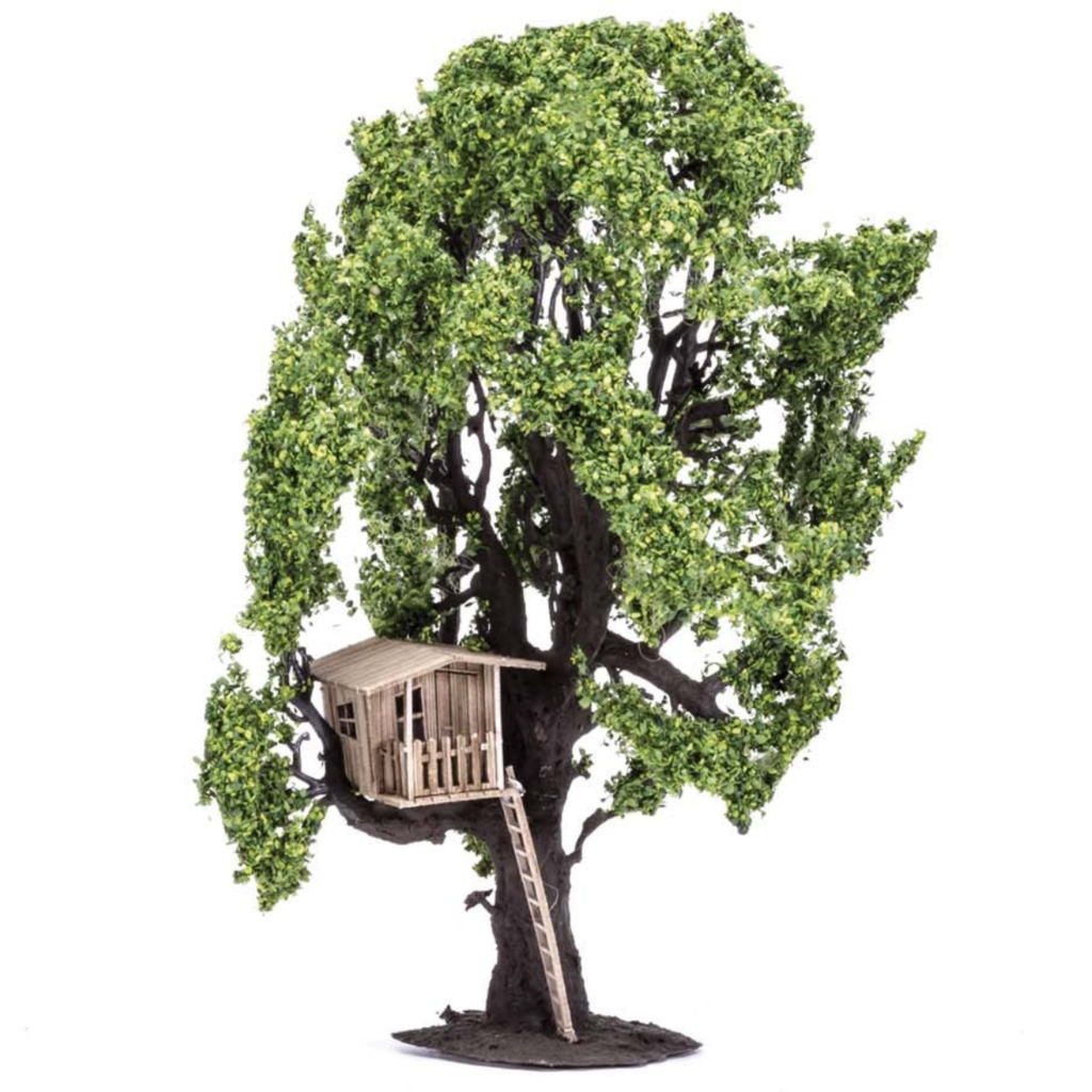 Hornby Scale Scenics R7224 Profi Trees, Tree with Treehouse