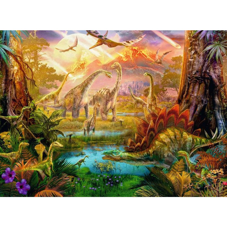 Land Of The Dinosaurs 500pc Puzzle