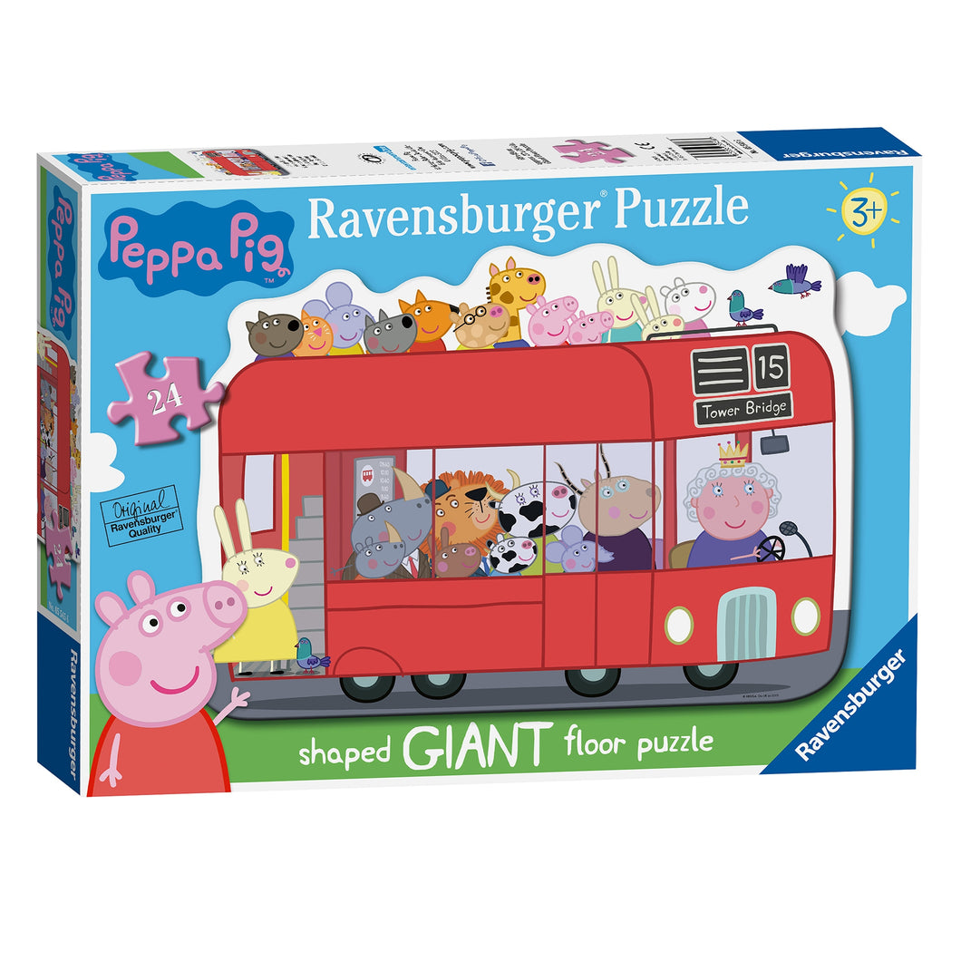 Peppa Pig 24pc Shaped Giant Floor Puzzle