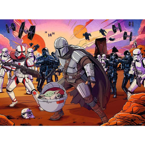 Star Wars The Mandalorian Face Off 200XXL Puzzle