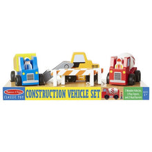 Load image into Gallery viewer, Melissa &amp; Doug Construction Vehicle Set
