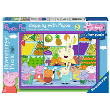 My First Floor Puzzle Shopping With Peppa 16pc