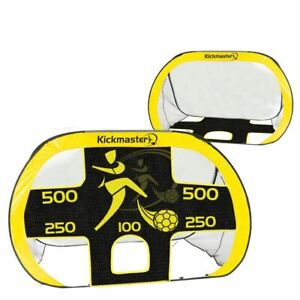 Kickmaster 2-In-1 Quick-Up Goal And Target Shot