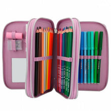 Load image into Gallery viewer, TOPModel Triple Filled Pencil Case - Ylvi Unicorn
