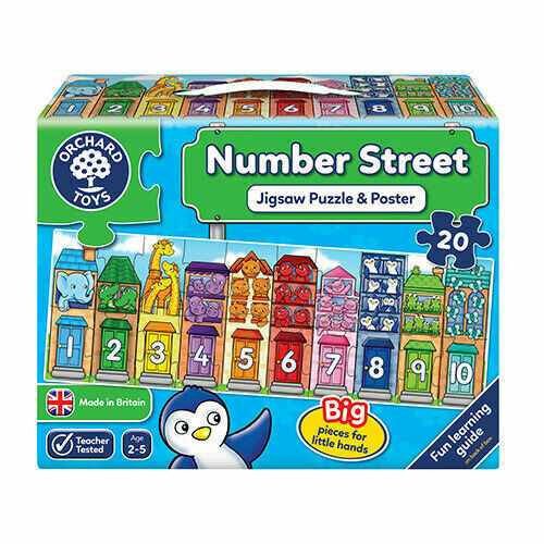 Orchard Puzzle Number Street 20pc