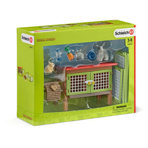 Schleich 42420 Rabbit Hutch