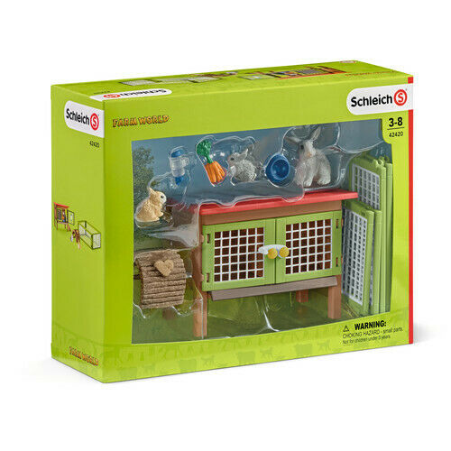 Schleich 42420 Rabbit Hutch