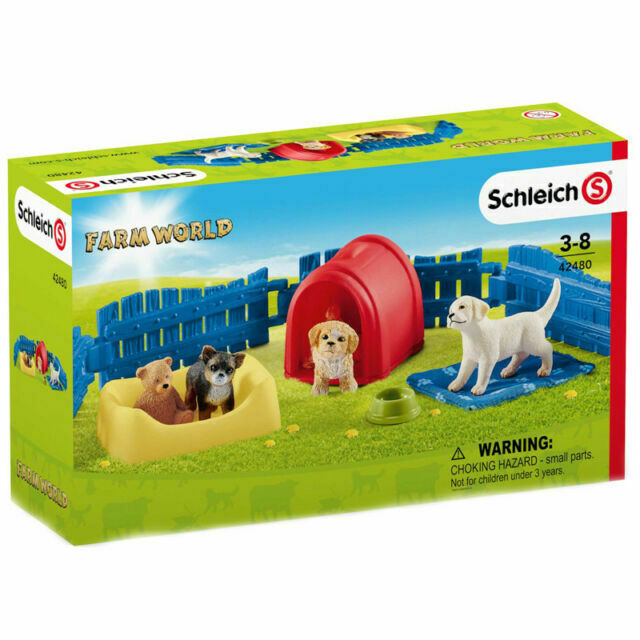 Schleich 42480 Puppy Pen