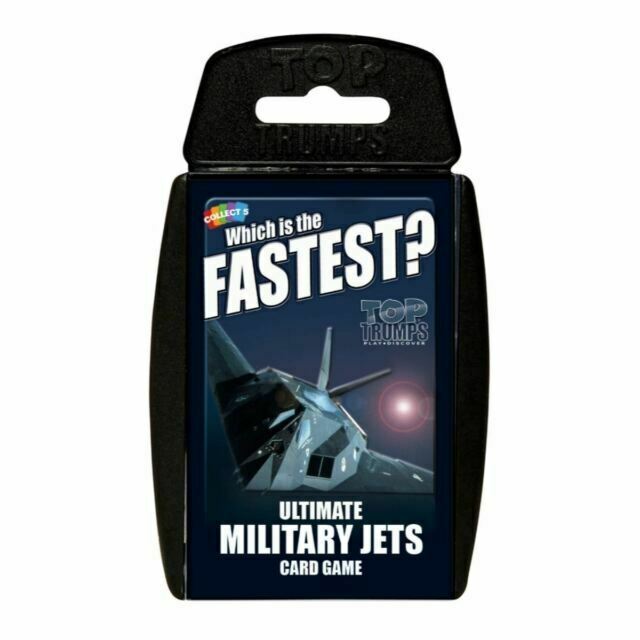 Top Trumps - Ultimate Military Jets