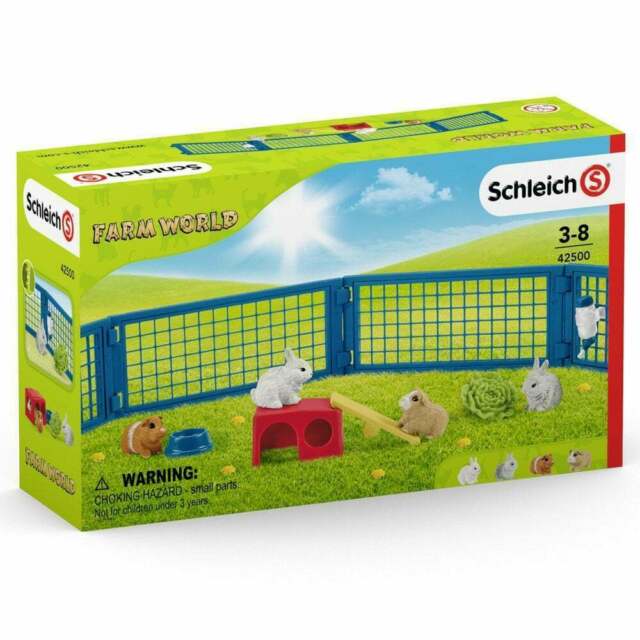 Schleich 42500 Rabbit and guinea pig hutch