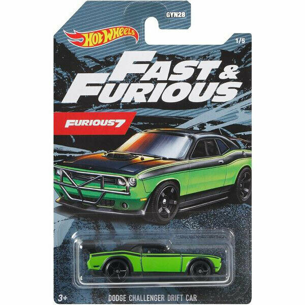 Hot Wheels Fast & Furious - Dodge Challenger Drift Car