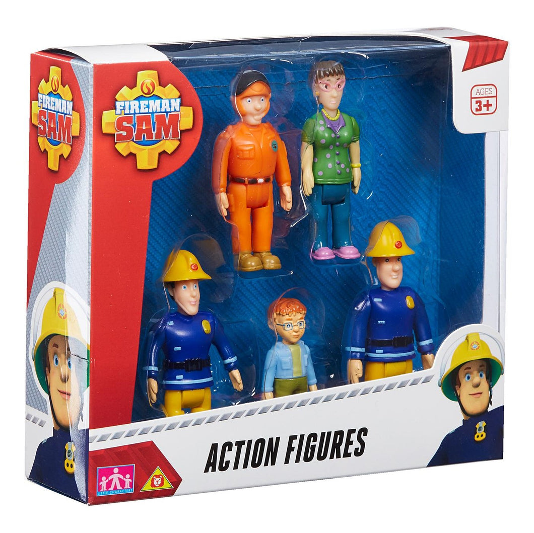 Fireman Sam Action Figures 5 Pack