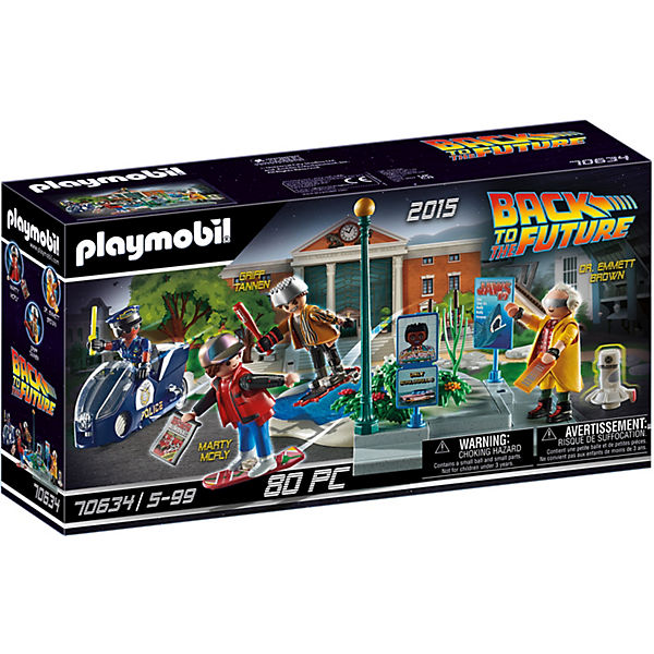 Playmobil 70634 Back To The Future Hoverboard Chase