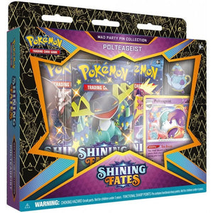 Pokemon TCG Shining Fates Mad Party Pin Collection - Polteageist
