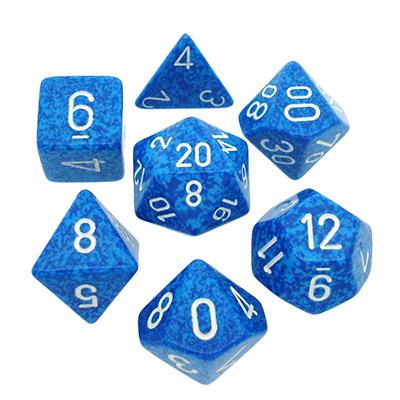Speckled Water Polyhedral 7 Die Set