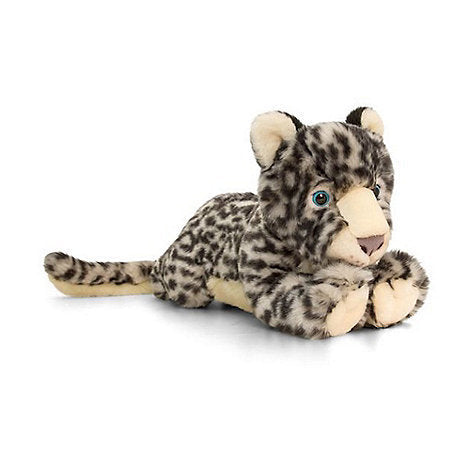 Keel Toys 47cm Signature Cuddle Wild Snow Leopard