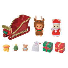 Load image into Gallery viewer, Sylvanian Families Baby Sleigh Ride Set
