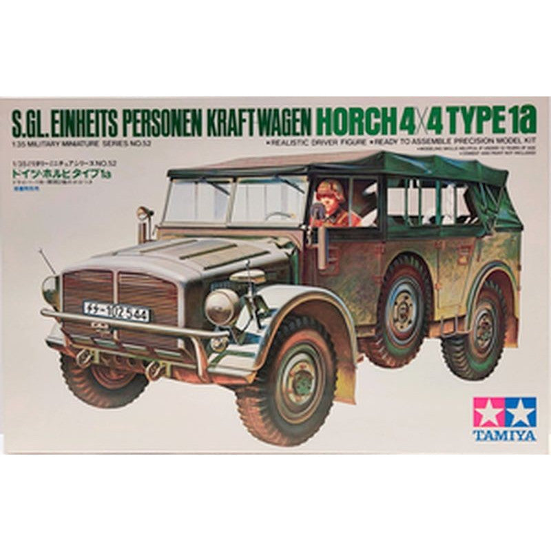 Tamiya S.GL. Einheits Personen Kraft-Wagen Horch 4x4 Type 1a 1:35