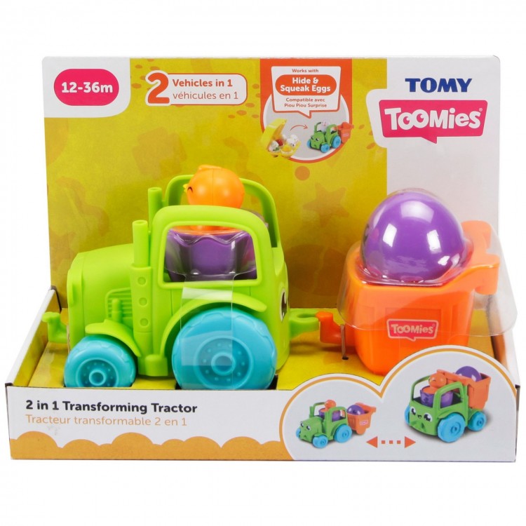 Tomy Toomies 2-In-1 Transforming Tractor