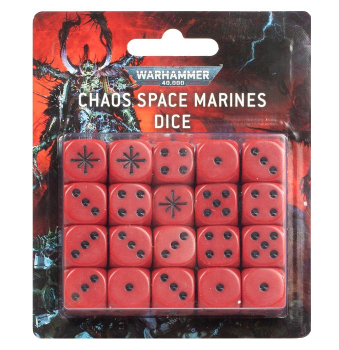 Chaos Space Marines Dice 86-62