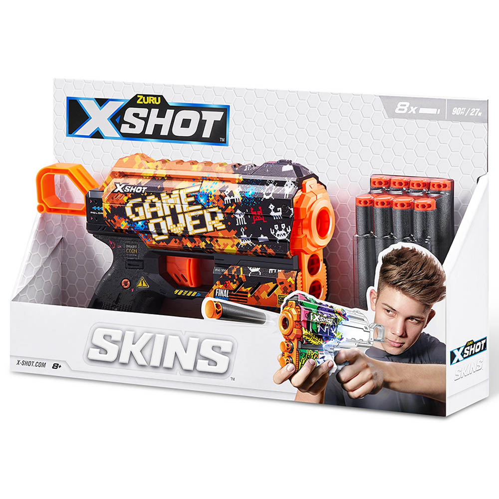 X Shot Skins Flux - Game Over