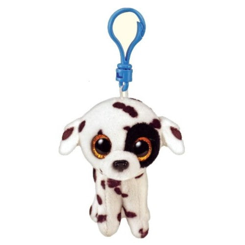 TY Beanies Boo Keyring - Luther Dalmatian