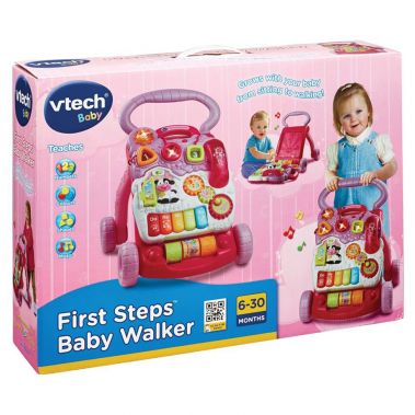 Vtech Pink First Steps Baby Walker