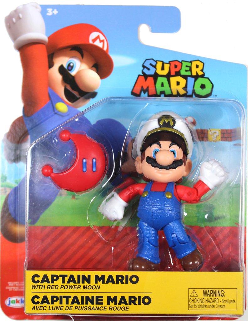 Nintendo Super Mario Captain Mario – Bambola Toymaster